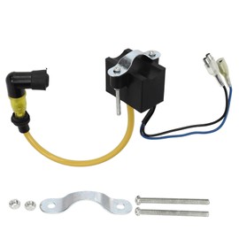 CDI Ignition Coil High Performance Ignition Module for 49cc 50cc 60cc 66cc 70cc 80cc 2 Stroke Engine Motorized Bicycle Yellow