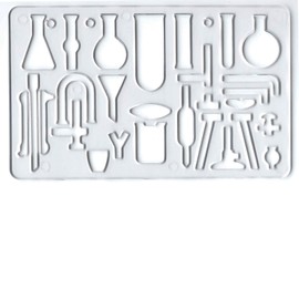 Major Brushes Chemistry Template Stencil