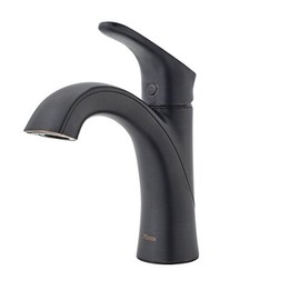Pfister Weller Bathroom Sink Faucet, Single Handle, Single Hole or 3-Hole, Tuscan Bronze Finish, LG42WR0Y