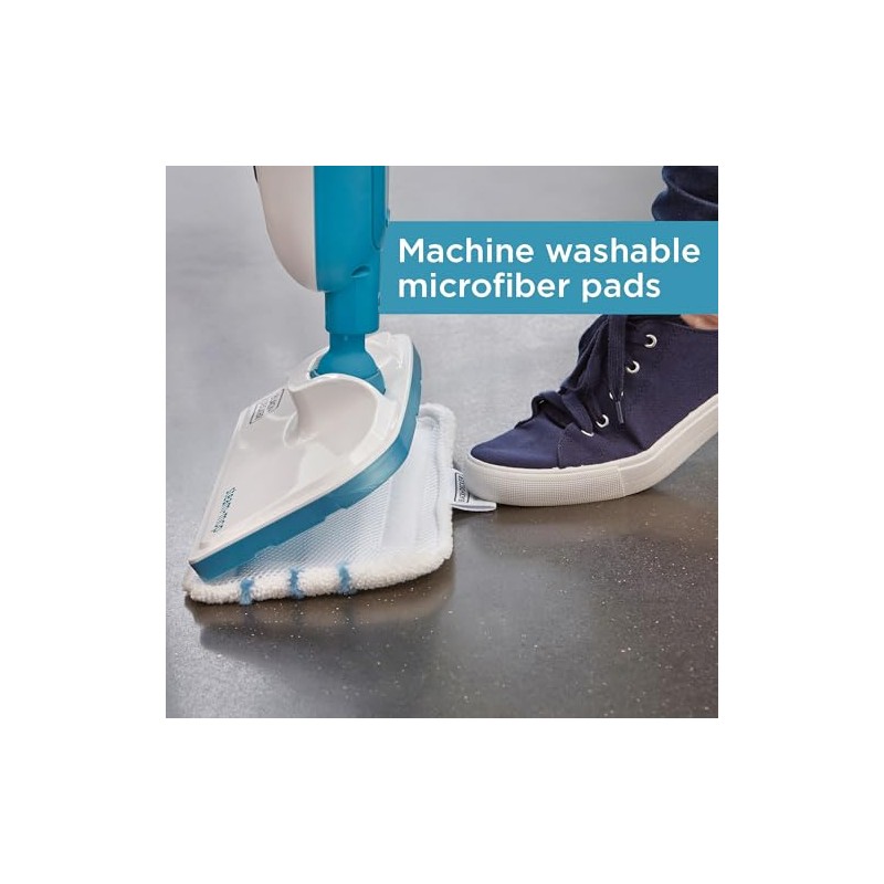BLACK+DECKER Steam Mop, White (HSM13E1)