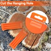 YARDMARIS Tree Felling Wedge, Plastic Logging Wedges with Spikes Forestry