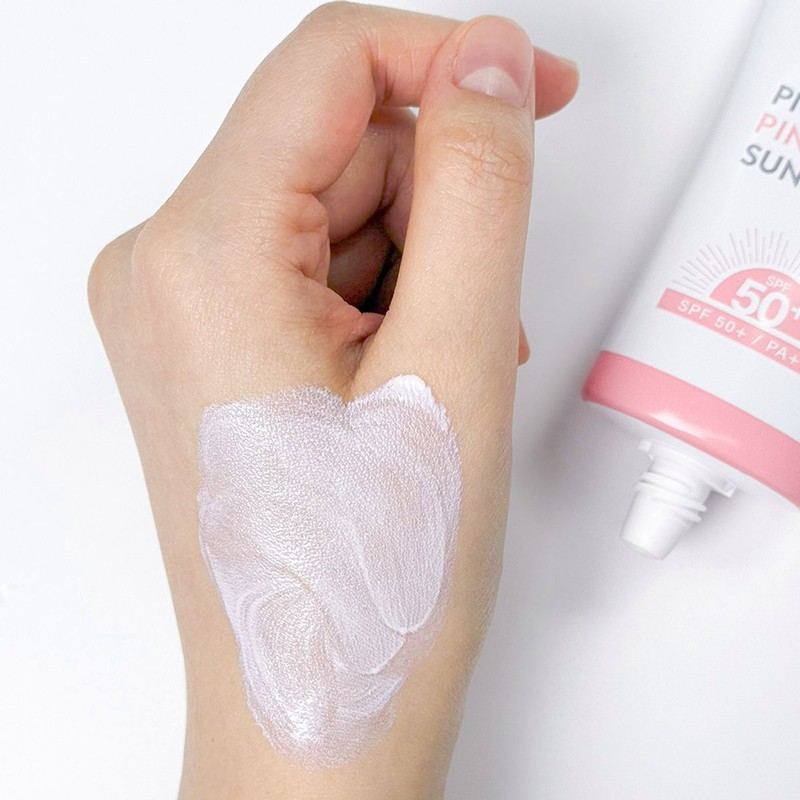 Lovely CC [SET] Pink Tone-Up Cover Essence Sun Cushion 15g
