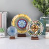 Hipiwe Crystal Display Stand Adjustable Metal Arms Display Stand Easel