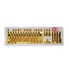 104Pcs Keycaps Metallic Durable Stable TwoTone Translucent Backlit Mechanical Keyboard
