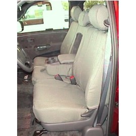 Durafit Seat Covers, Made to fit 2005-2006 Tundra 40/60 Bench in Automotive Beige Twill T906 X3.