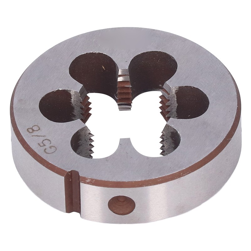 G5/8in Round Threading Die Alloy Steel Cylindrical Pipe Thread Repair