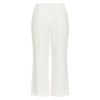 City Chic Women's Plus Size Pant-Bria, Ivory, 14