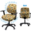 Office Chair Cover Stretchable Computer Desk Chair Seat Covers 2