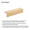PATIKIL Adjustable Cardboard Corner Protector Package Frame Protectors L Shape