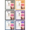 6 Color Lipstick Color Changing Lipstick Lip Stain Long Lasting
