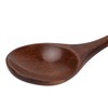 4 Pcs Wooden Spoon Exquisite Japanese Style Long Handle Large