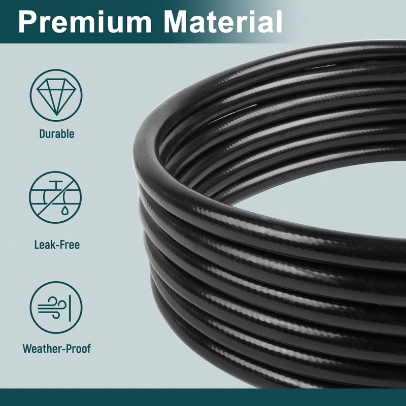 GASPRO 18-Foot Propane Hose Adapter, Compatible with Mr. Heater Buddy