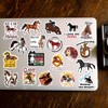 Girasore 110 Pieces Horse Stickers, Horse Riding Stickers Pack for