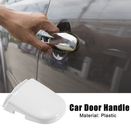 QUARKZMAN 1 x Door Handle Cylinder Cover Front for Volkswagen White