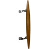 Canoe Style Wooden Sliding Door Handle | Stylish Sliding Glass
