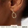 Ana Luisa Gold Drop Earrings - Sage - Hypoallergenic, Water-Resistant,