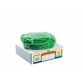 CanDo 10-5523 Preferred Colors Exercise Tubing in Dispenser Box, 100' Length, Medium, Green