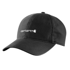 Carhartt Women's Canvas Embroidered Graphic Cap, Black