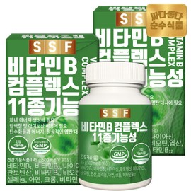 Sunsu Food (현대Hmall)순수식품 비타민B 컴플렉스 2박스(180정) 6개월분 / 비타민비 콤플렉스 면역력 (Hyundai Hmall) Pure Food Vitamin B Complex 2 Boxes (180 Tablets) 6-Month Supply / Vitamin B Complex Immunity