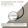 YIYANTO ON-E01-32 Range Hood Light Bulb 12VDC 3W 6000K LED
