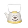 Young's Ceramic Bee Teapot with Metal Handle