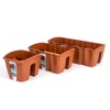 Prosperplast 18 ltr Terracotta L size CROWN flower pot for