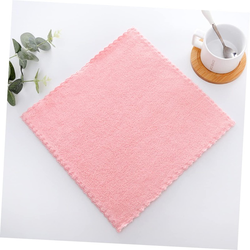 Baluue 10 Pack Absorbent Coral Makeup Remover Cloths Soft Microfiber