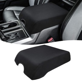 KBH Center Console Armrest Cover for F150 2015-2020, F250 F350 F450 2017-2022, 2018-2023 Expedition, Bucket Seat Only, Anti-Scratch, Black (Not for Other Years)