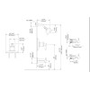 Danze Tub/Shower Set WITH ROUGH IN VALVE Brushed Nickel D520010BNT