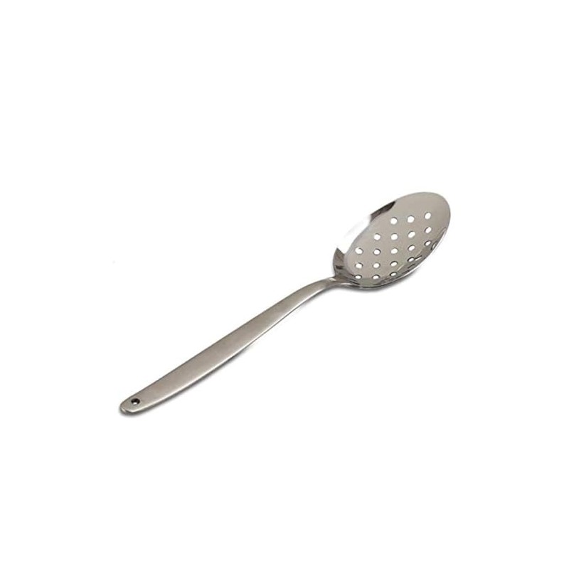 JB Prince Gray Kunz Perforated Spoon - Small