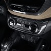 YOUTOOCAR Carbon Fiber Pattern Interior Air Conditioning Button Panel Cover