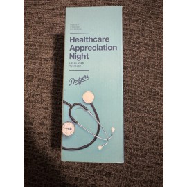Dodgers Healthcare Appreciation Night 4/1/25 Insulated water bottle SGA