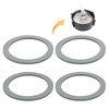 4pcs Blender Gasket for Oster, Blender Gasket O-Ring Rubber Seal