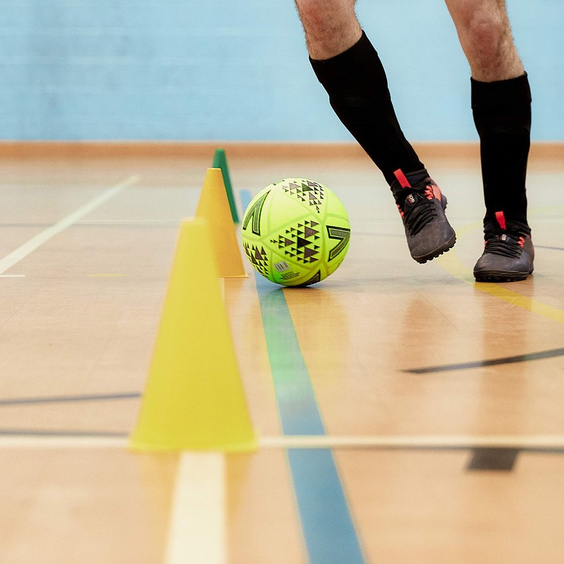 Mitre Ultimatch Indoor Football, yellow, 4, K-REY-MTB0524