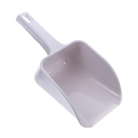 DOITOOL Plastic Ice Scoop - 1Pcs Kitchen Food Scoop , White Flour Sweet Scoops for Kitchen Bar Buffet Garden - Multipurpose Scoop (28X13X8cm)