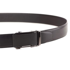 BelePala Ratchet Belt for Men Big and Tall Waist 56 to 59 Inch Black