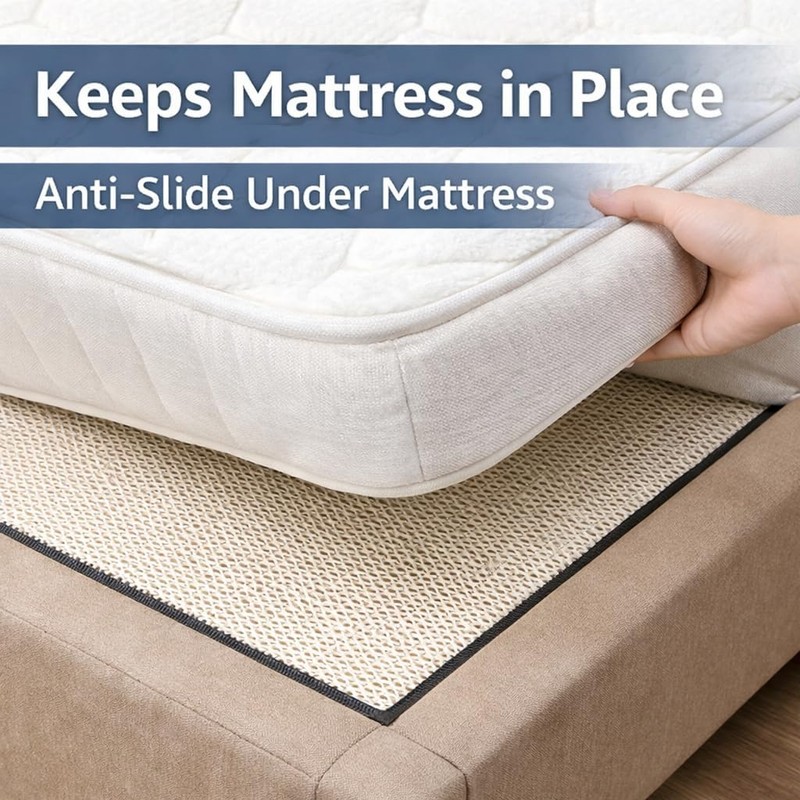 Non Slip Pad,Mattress Nonslip Pads, Anti-Slide Gripper to Keep Topper