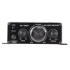 Bluetooth 5.0 Power Amplifier, 200W Stereo Audio Amplifier Receiver, 2