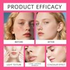 Mineral Sunscreen Setting Powder, SPF 50 Transparent Brush Powder, Long-Lasting,Lightweight