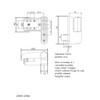 Mila Ideal Flag Upvc Door Hinge White Colour 100mm Heavy