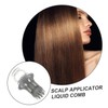BIUDECO Hair Oil Root Comb Applicator Scalp Massager Essential Oil