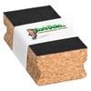 5 x cork sanding blocks, with Velcro system and rounded