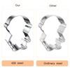 Wonmon 9 PCS Space Cookie Cutters Set, Metal Outer Space