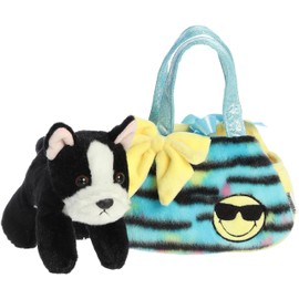 Aurora® Vibrant SmileyWorld® Fancy Pals™ Shades Stuffed Animal - Eye-Catching Designs - Whimsical Cuteness - Black 8 Inches