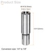 sourcing map 5pcs Collet Adapter 1/4" to 1/8" Die Grinder