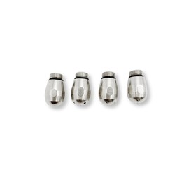 Steam Nozzle Set for Espresso Machines. 4 piece set. Fits M10-10mm nozzles made for Rocket, ECM, La Spaziale, Dalle Corte, Faema, Vibiemme, VBM and other espresso machines.