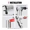 Peastorm 2.5 to 2.75 Inch Exhaust Adapter, 2.5" ID to