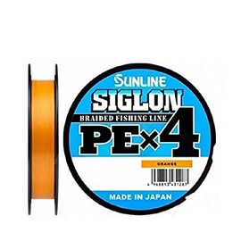 Sunline Siglon PEx4 Orange 30 lb 165 yd