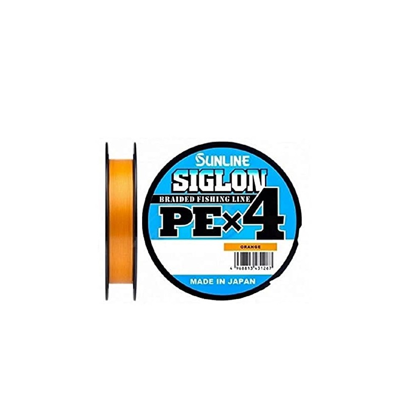 Sunline Siglon PEx4 Orange 30 lb 165 yd