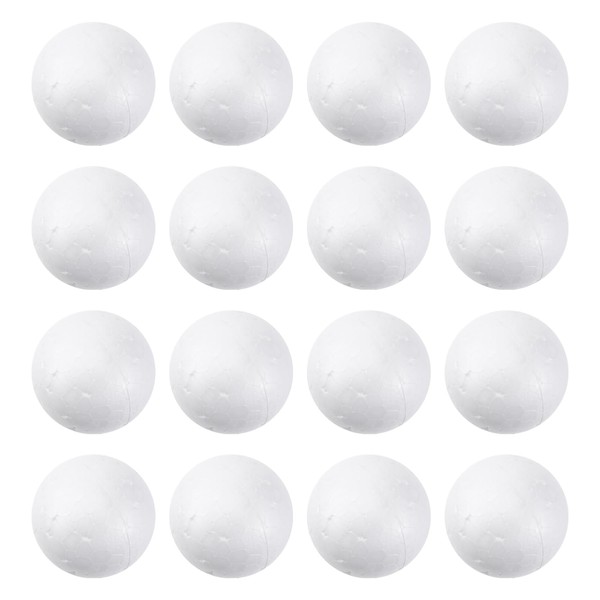 TOVINANNA 100Pcs 1.5Inch Foam Balls for Crafts, Smooth Polystyrene Spheres